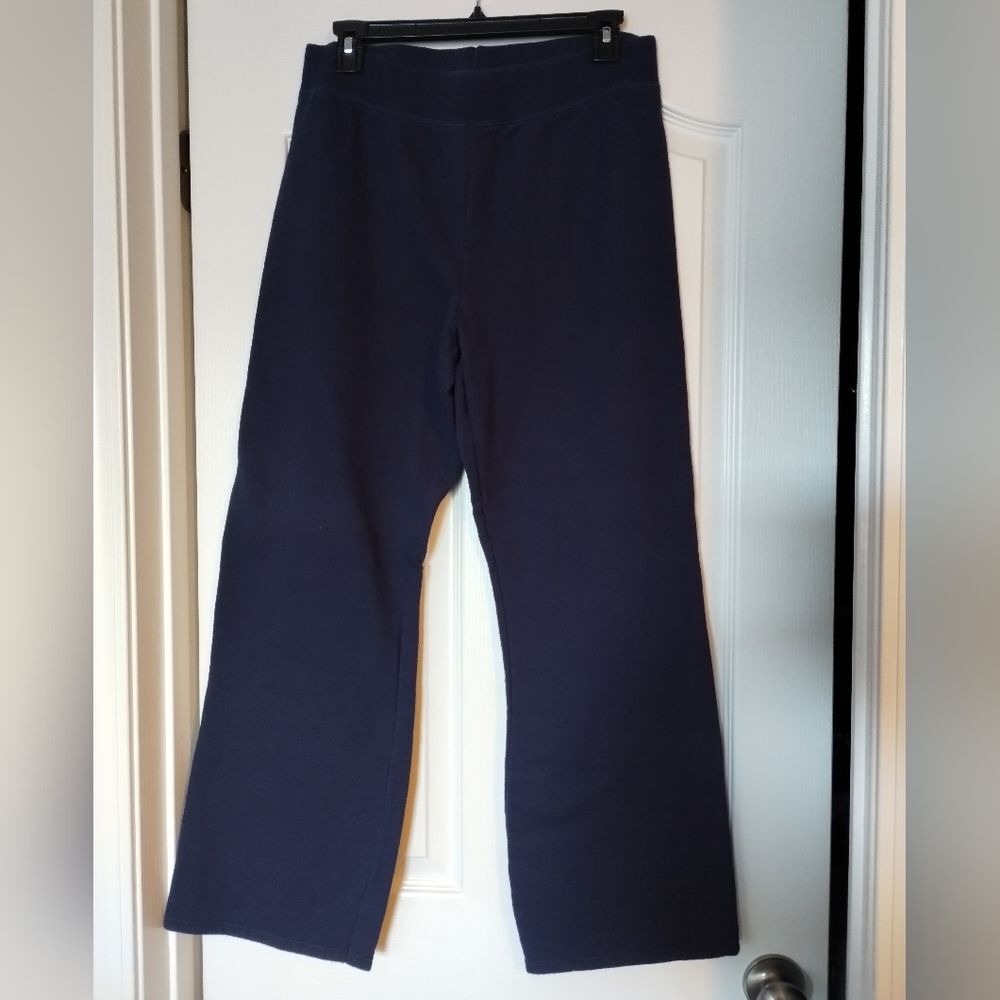 Hanes Navy Comfort Blend Sweatpants Size M